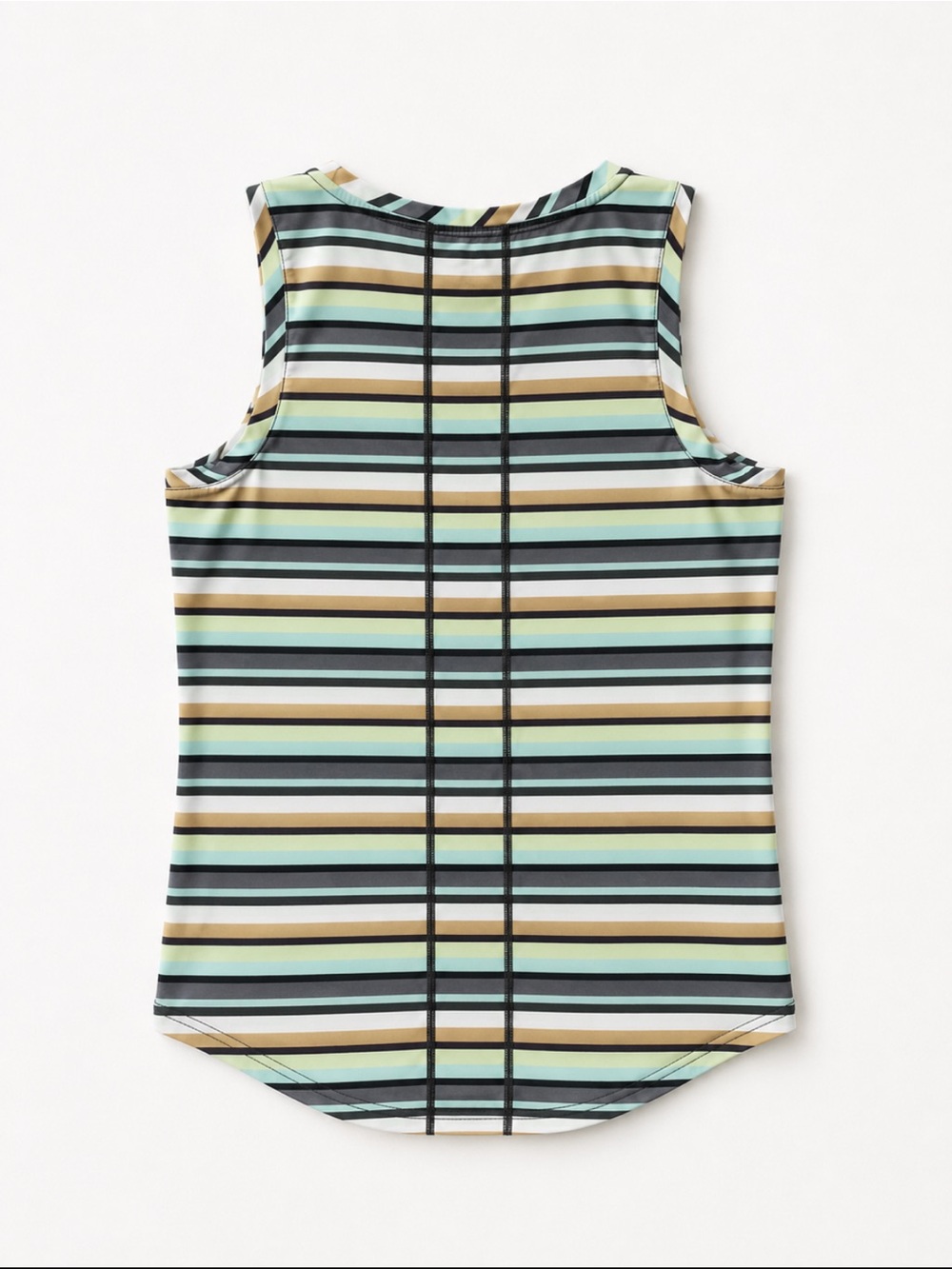 Title Nine Striped Athletic Tank Top Size Small - Picture 2 of 3